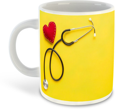FLEXERSTYLE NEW2025-Doctor Printed White Coffee - D11 Ceramic Coffee Mug(325 ml)