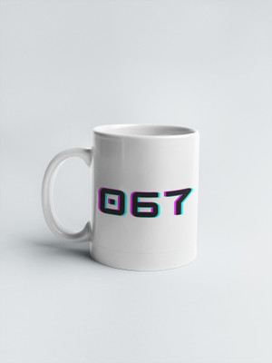 Epic Merch Player number 067 Ceramic Coffee Mug(350 ml)