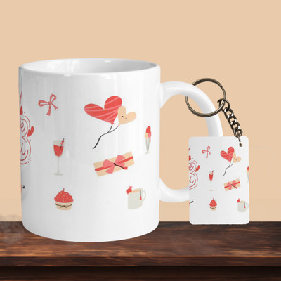 VM MALL 101_Love You R-R Ceramic Coffee Mug(330 ml)