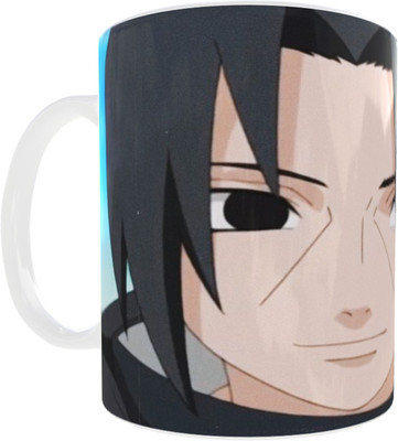 SuperiorFH Anime Printed Itachi & Sasuke Coffee Best Gifting and Present Ceramic Coffee Mug(330 ml)
