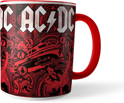 Morons ACDC Music Band Collection Ceramic Coffee Mug(350 ml)