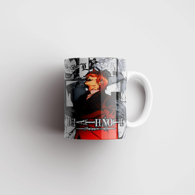 MugsNation Death Note’s Kira Anime Printed Ceramic Coffee Mug(330 ml)