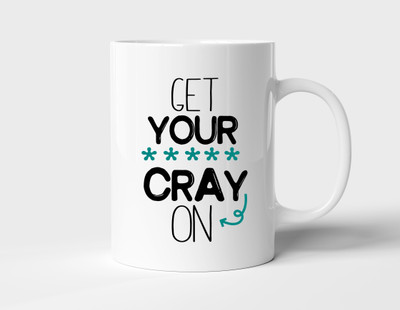 BLISSart NEW_BLS-PM-KP777-W Ceramic Coffee Mug(350 ml)