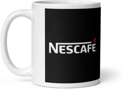 Dr Farfar Nescafe Logo Gift For friends, Girlfriend, Boyfriend & Gift,family Ceramic Coffee Mug(350 ml)