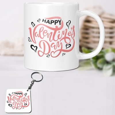 LoveGift Valentines Day Gift Ceramic Coffee Mug(325 ml)