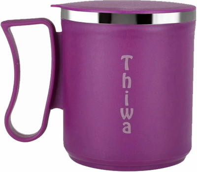 Thiwa Coffee and TeaMug gift for Birthday,Couple,Friends,Lover,kidsBeautiful coffeemug Plastic, Stainless Steel Coffee Mug(300 ml)