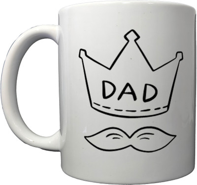 Printhorizon 101_Life Ceremic Coffee mug 300 ml Ceramic Coffee Mug(300 ml)