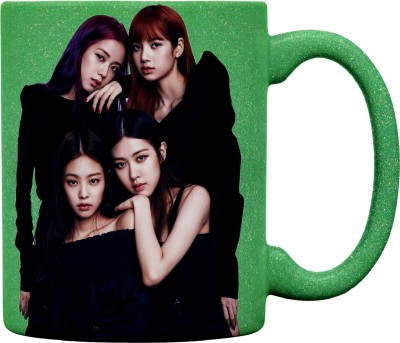 Gift4You Bts Coffee-MUG-034-GREEN Ceramic Coffee Mug(320 ml)