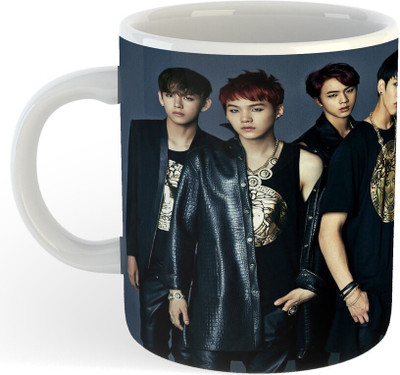 Daddy dream NEW-Printed BTS Band,Vogue Music,Korean Band,BTS Army Coffee 37 Ceramic Coffee Mug(325 ml)