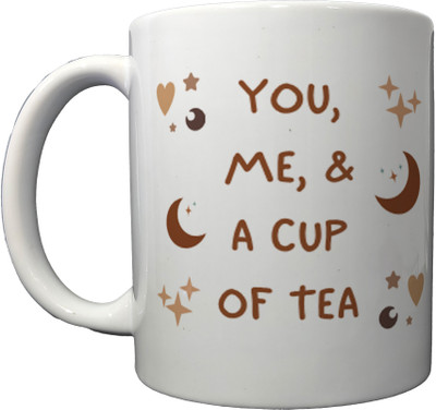 VM MALL 101_Make it happen Ceremic Coffee mug 300 ml Ceramic Coffee Mug(300 ml)