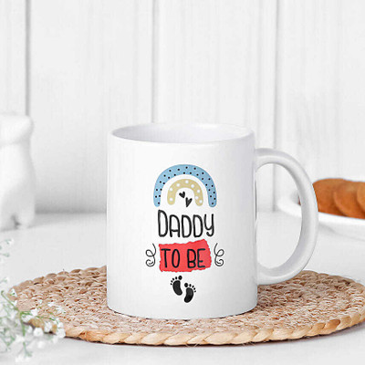 FNP Dad in the Making Ceramic Coffee Mug(325 ml)