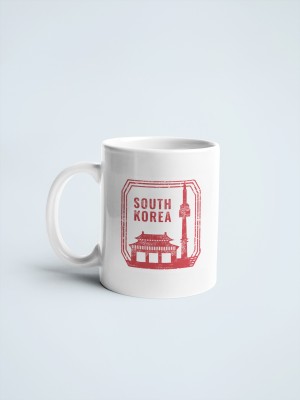 Epic Merch South Korea 1 Ceramic Coffee Mug(350 ml)