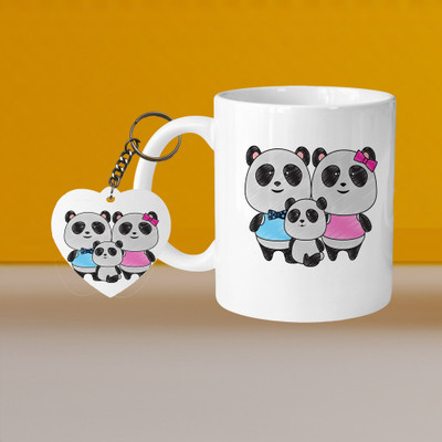 Printhorizon 101_VM Dr. To Be L-H Ceramic Coffee Mug(320 ml, Pack of 2)