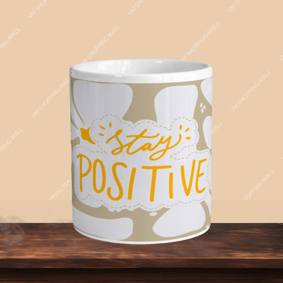 Print Ginnie 101_VM Have A Good Day L-O Ceramic Coffee Mug(325 ml)