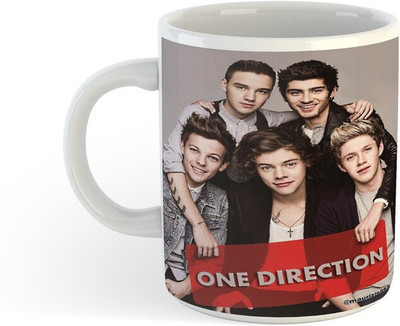 FLEXERSTYLE NEW2025_All Day New Printed One Direction Ceramic Coffee 23 Ceramic Coffee Mug(330 ml)