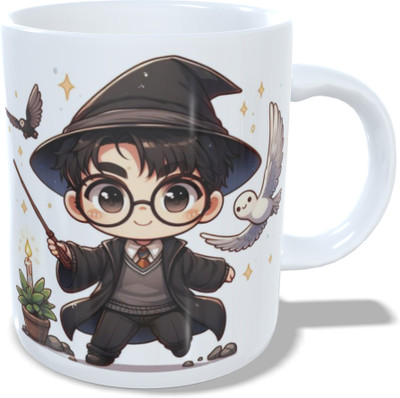 Gift Export Hub Harry Potter Printed Coffee Ideal for Gifting and Presenting.print08 Ceramic Coffee Mug(350 ml)