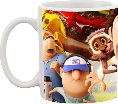 ARTBUG Cloudy with a chance of Meatballs -1895 Ceramic Coffee Mug(350 ml)