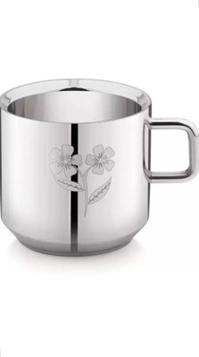 Bhawana Steel Cup For Home Stainless Steel Coffee Mug(100 ml)