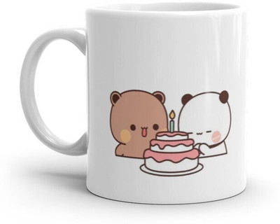 Mr UVD Bubu Happy Birthday_MUGG Ceramic Coffee Mug(350 ml)
