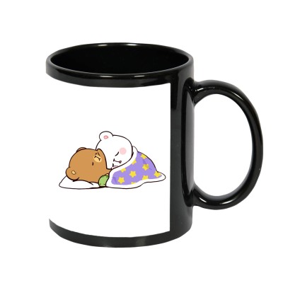 Kusum Art GOMA CUTE COFFEE mug_60 Ceramic Coffee Mug(350 ml)