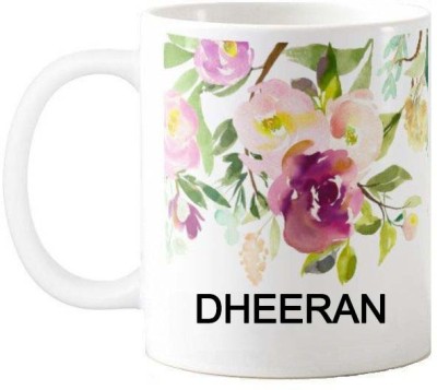 Exocticaa Happy Birthday Gift for Dheeran 076 Ceramic Coffee Mug(325 ml)