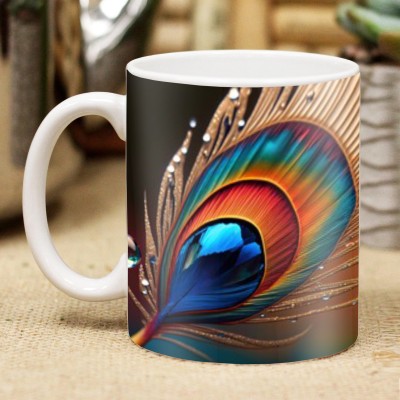 Gift Wintage Printed mug to be gifted to your loved ones Ceramic Coffee Mug(325 ml)