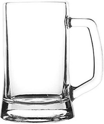 Tap2kaart JUICE , BEER MUG SET OF 1 PCS MADE IN THAILAND Glass Beer Mug (600ml,Pack of 1) Glass Champagne Glass(580 ml, Glass, White)