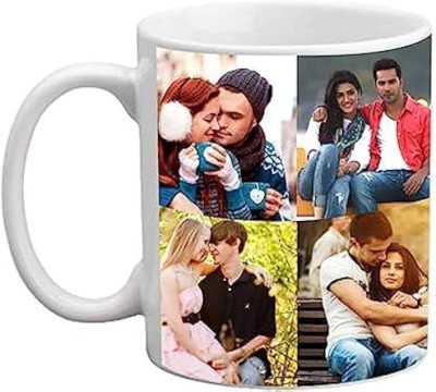 Mahakaal Printed photo cup printed mug Ceramic Coffee Mug(300 ml)