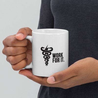 Mr UVD Work for it (Doctor)_MUGG Ceramic Coffee Mug(350 ml)