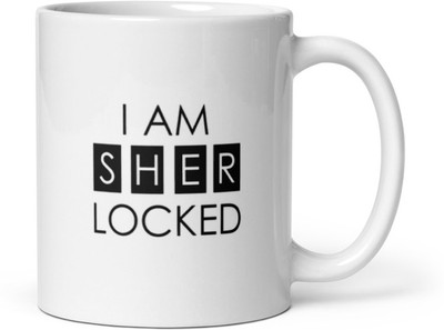 Mr UVD I am Shar Lock_MUGG Ceramic Coffee Mug(350 ml)