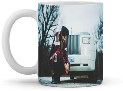 Manorath sidhu moosewala mug with fan favourite song ceramic mug Ceramic Coffee Mug(345 ml)