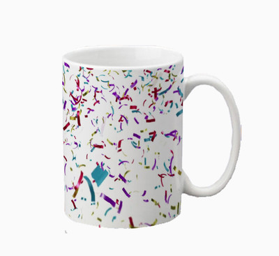 CHARMING Happy Birthday Printed Coffee BRTH14 Quote WhiteMug Ceramic Coffee Mug(350 ml)