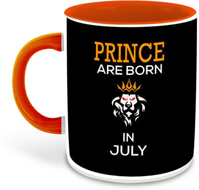 FLEXERSTYLE NEW2025-Mug PrinceBJuly-CM-325 ml pack of 1 _NEW Ceramic Coffee Mug(325 ml)