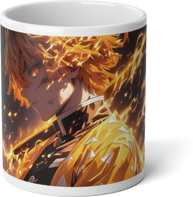 ks craft thunder anime cermaric mug 11oz Ceramic Coffee Mug(340 ml)