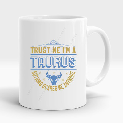 BLISSart New_designer_Coffee_printed_mugset-hdf344 Ceramic Coffee Mug(350 ml, Pack of 4)