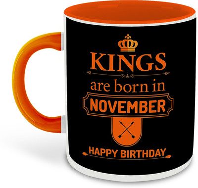 FLEXERSTYLE NEW2025-Mug KingsBNovember3325 ml pack of 1 _NEW Ceramic Coffee Mug(325 ml)