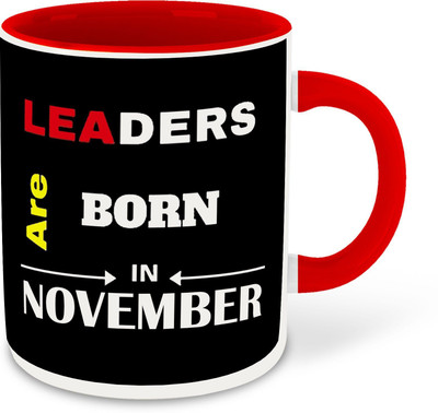 Daddy dream NEW-LeadersareBornin-1917 Ceramic Coffee Mug(325 ml, Pack of 3)