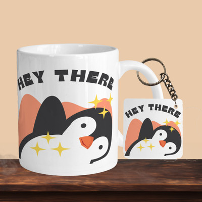 VM MALL 101_Hey There R-S Ceramic Coffee Mug(330 ml)