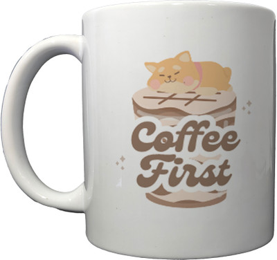 Hunter Studio 101_Cat black Ceremic Coffee mug 300 ml Ceramic Coffee Mug(300 ml)