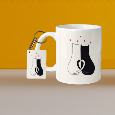 Print Ginnie 101_VM Cactus L-H Ceramic Coffee Mug(325 ml)