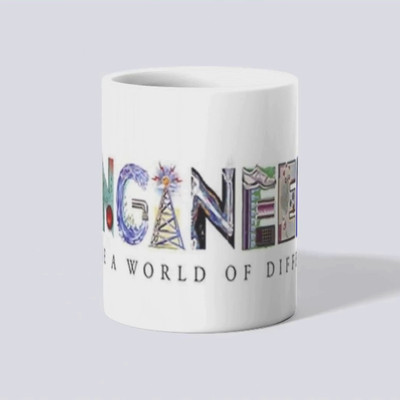 makekart Trust Me, I’m an Engineer Ceramic Coffee Mug(325 ml)