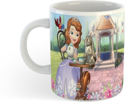 FLEXERSTYLE NEW2025_All Day New Printed Sofia The First Ceramic Coffee 5 Ceramic Coffee Mug(330 ml)