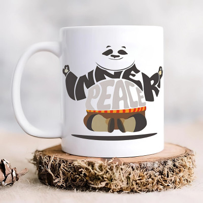 Designhunar Attractive and Funny Quotes with Beautiful Images Printed on a Ceramic M_639 Ceramic Coffee Mug(325 ml)