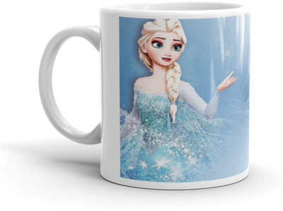 MoreAndMore Specially Designed Frozen Princess Fan F10 Ceramic Coffee Mug(350 ml)