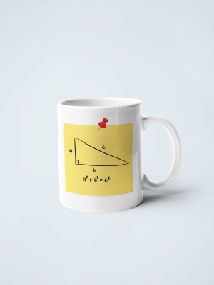 Epic Merch a2+b2=c2 Ceramic Coffee Mug(350 ml)