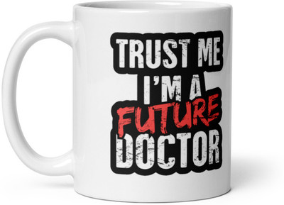 Dr Farfar Future Doctor Student Ceramic Coffee Mug(350 ml)