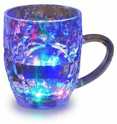 Vaishno Light Multicolor Plastic Beer Mug(250 ml)