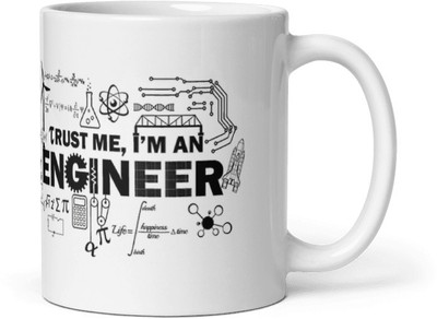 Mr UVD Trust Me I'm an Engineer_MUGG Ceramic Coffee Mug(350 ml)