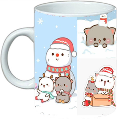 Shubham designer gallery Bubu and dudu 04 Ceramic Coffee Mug(300 ml)