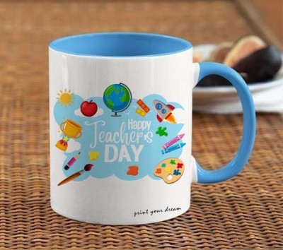 PRINT YOUR DREAM Teachar_day_spacial_mug_B Ceramic Coffee Mug(330 ml)